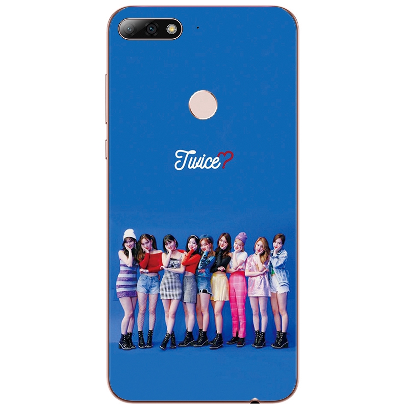 Ốp điện thoại silicon hình nhóm nhạc kpop TWICE cho ZTE Nubia V18 N1 N2 N3 M2 M3 Lite Play Axon 10 Pro