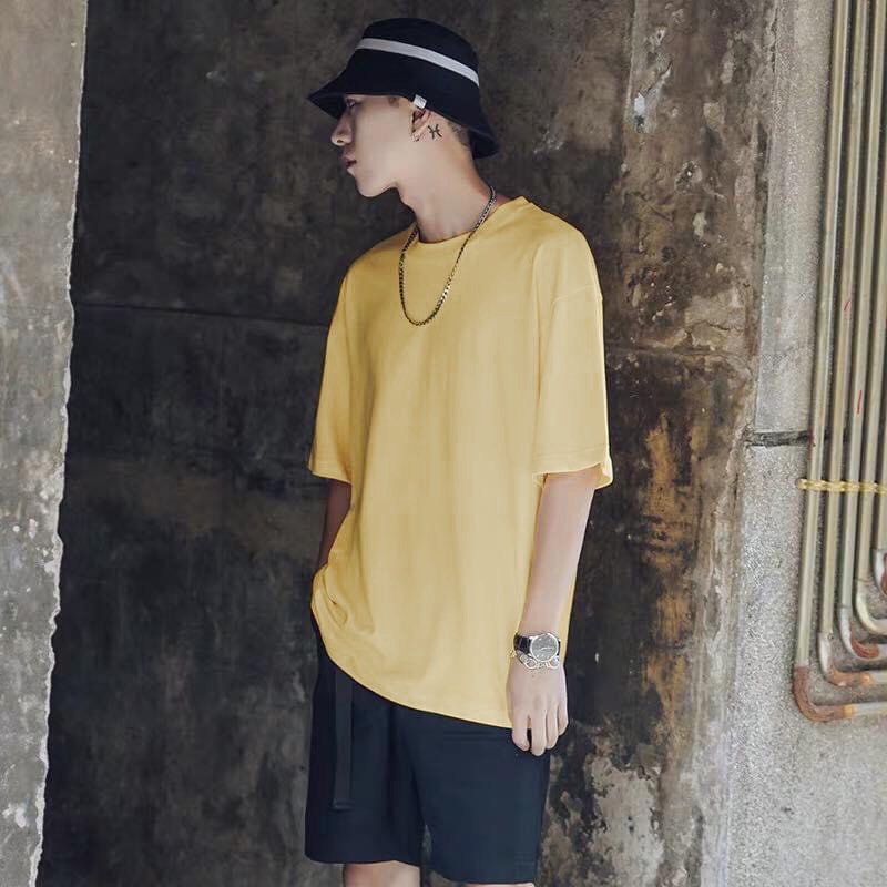Áo thun trơn tay lỡ Unisex JPA basic tee mùa hè phông trơn nam nữ oversize form rộng đường phố phong cách Hàn Quốc | BigBuy360 - bigbuy360.vn