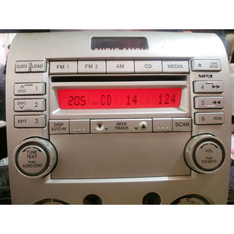 Đầu Cd radio có Aux ô tô FORD EVERET,FORD RANGER & MAZDA BT50 và các xe Ford khác