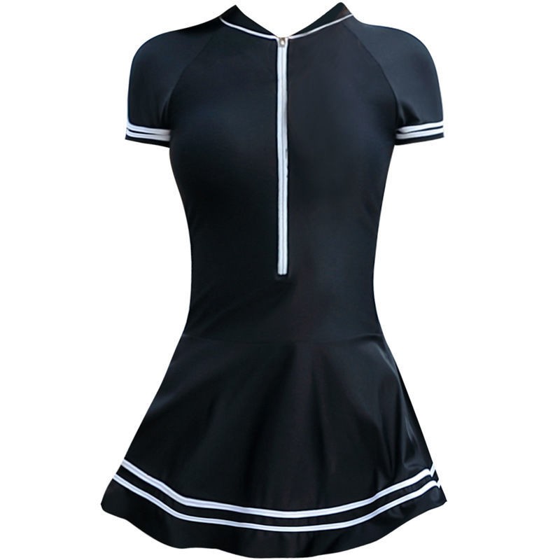 Đồ Bơi Liền Thân Tay Ngắn Thời Trang Cho Nữ | BigBuy360 - bigbuy360.vn