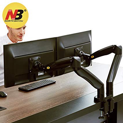 Gía Treo Máy Tính [ 2 MÀN HÌNH ] 22"-32" NB - F195A [ HÀNG CHÍNH HÃNG ] - Model 2021