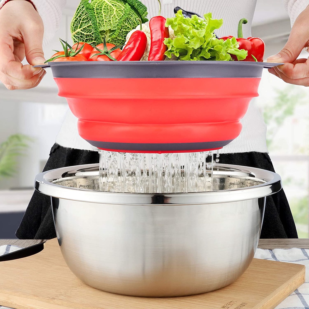 Rổ Ráo Nước ANAEAT Gấp Gọn Tiện Lợi Cho Nhà Bếp