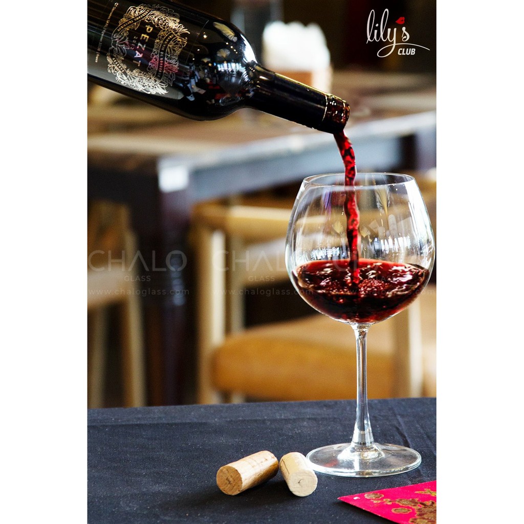Ly rượu vang đỏ thủy tinh Ocean Madison Burgundy 650ml - 15D22