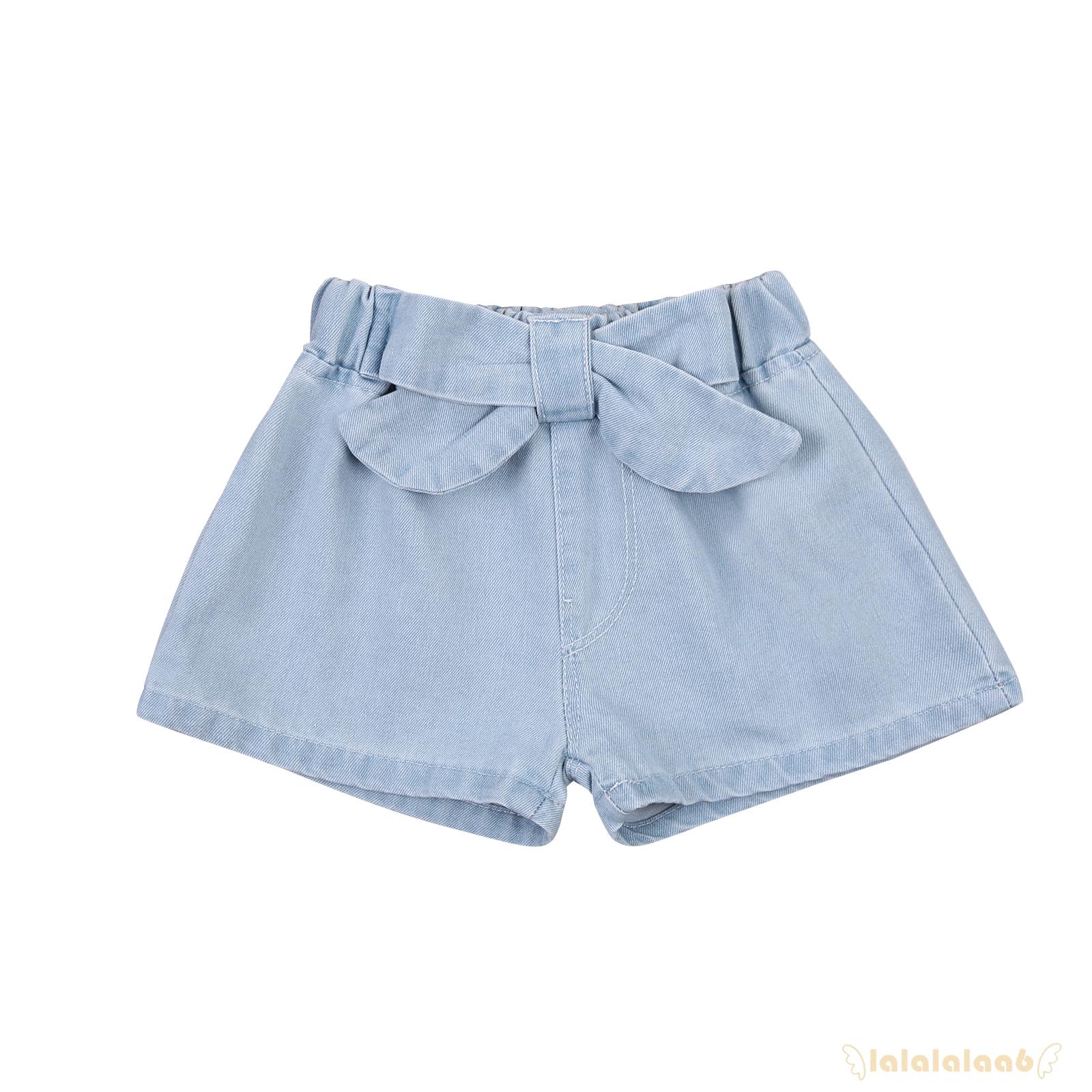 Quần Short Denim Thời Trang Cho Bé Gái Laa6