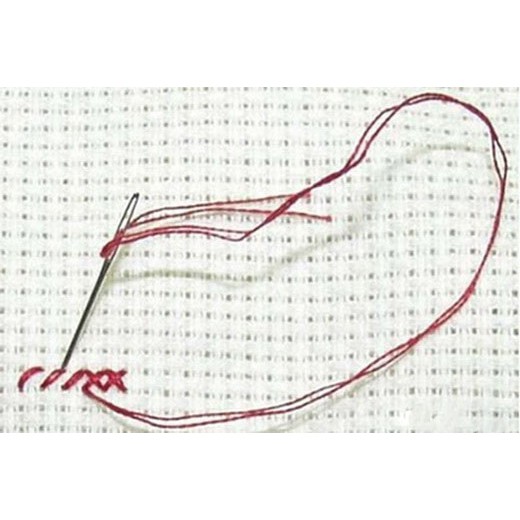 Tranh thêu chữ thập TÂM HOA SEN 53555  chưa thêu 53555