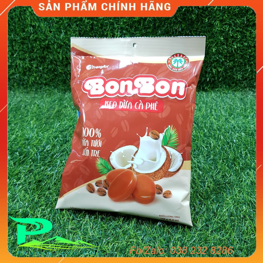 Kẹo Dừa Cà phê Bon Bon Tràng An 188g