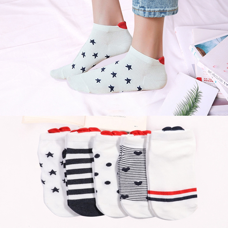 Vớ nữ ECMLN thiết kế hình trái tim 3D đáng yêu dễ thương