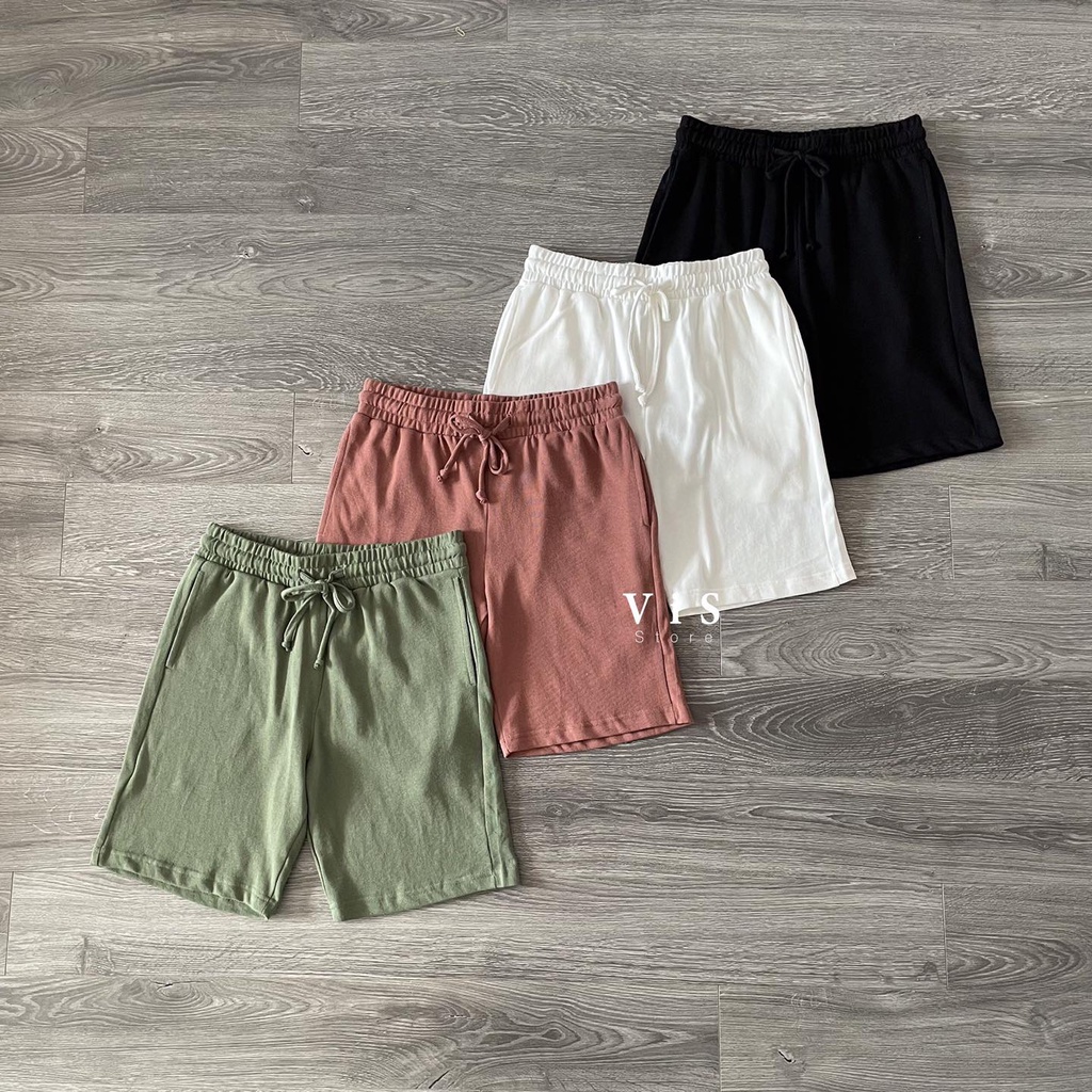 quần short ngố nữ chất nỉ da cá