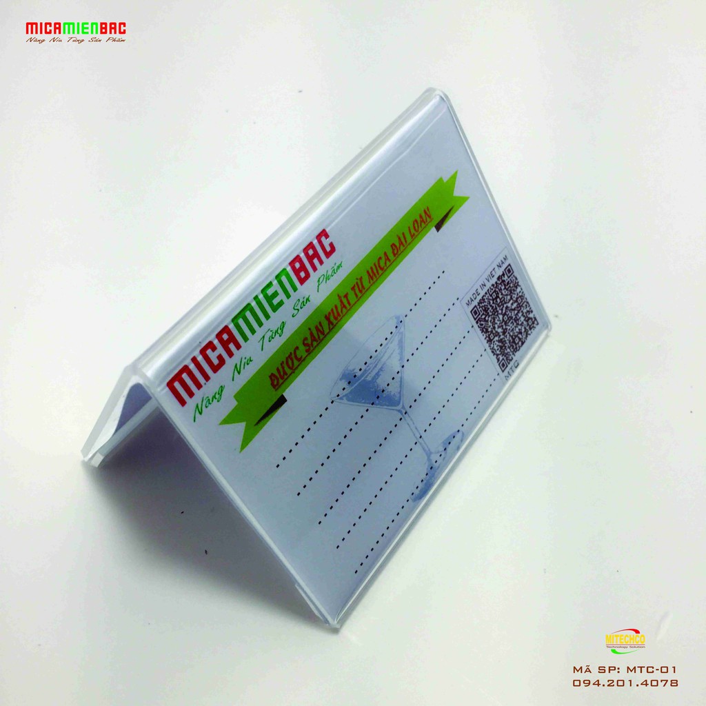 Bảng giá mica chữ A