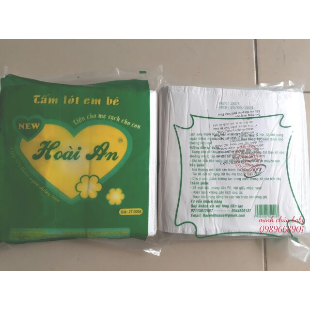 Giấy lót phân xu trắng hoài an