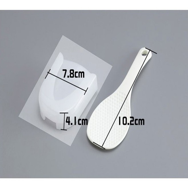 [Hỏa tốc HCM] Muôi xới cơm kèm giá đỡ INOMATA NỘI ĐỊA NHẬT BẢN