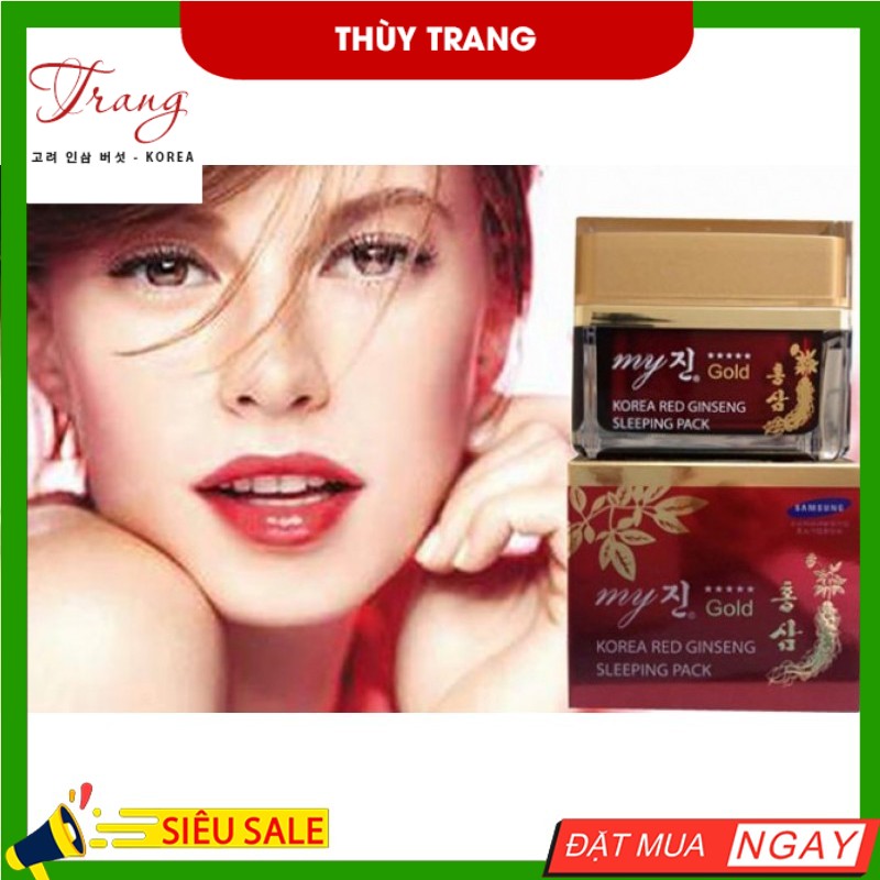 KEM SÂM HÀN QUỐC MY GOLD KOREA RED GINSENG WHITE CREAM