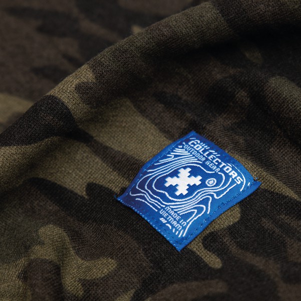 Áo hoodie Collectors Half-Zipped "Woodland Camo" | BigBuy360 - bigbuy360.vn