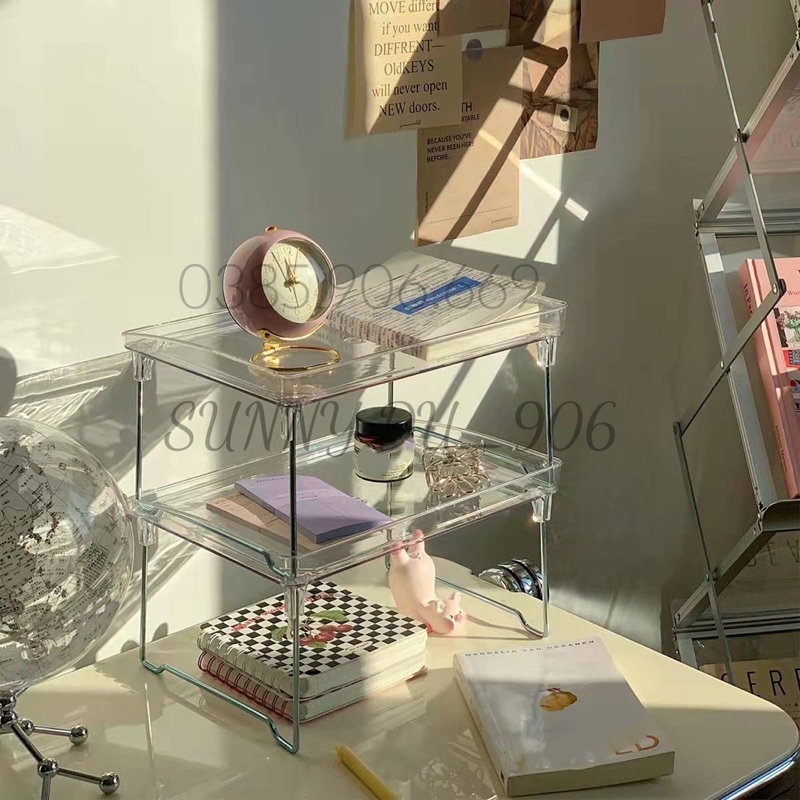 KỆ ĐỰNG ĐA NĂNG 1 TẦNG 2 TẦNG 3 TẦNG PHONG CÁCH VINTAGE