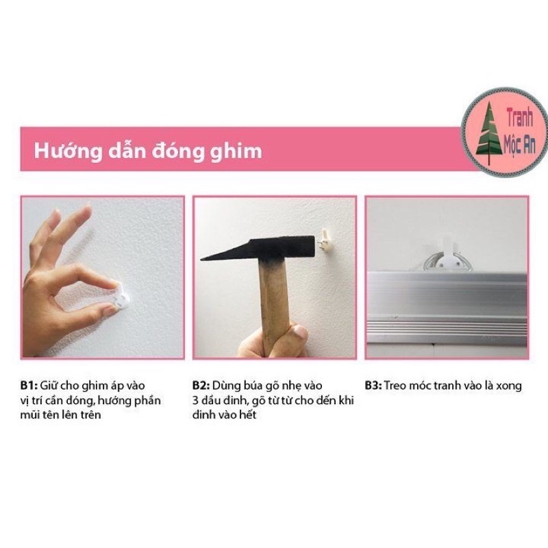 ⚡️HOT⚡️Bộ Ba Tranh Treo Tường Hình Chim Ngộ Nghĩnh Treo Phòng Bé ⚡️ 20cmx30cmx3 bức