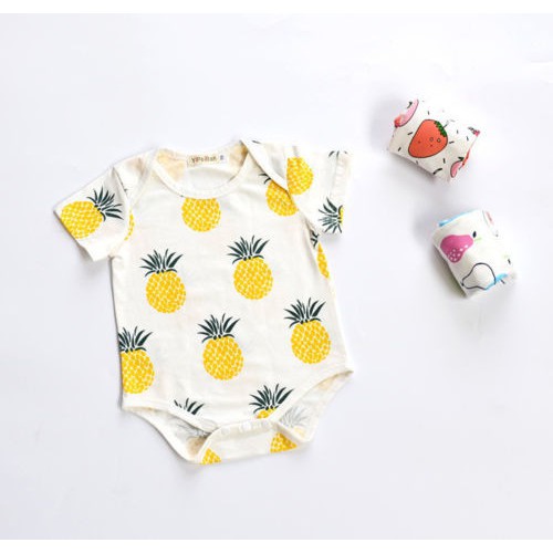 Jumpsuit Bodysuit Romper Liền Mảnh Vải Cotton Cho Các Bé Nhỏ Sơ Sinh