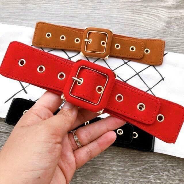 Đai váy belt nhung 4cm H54