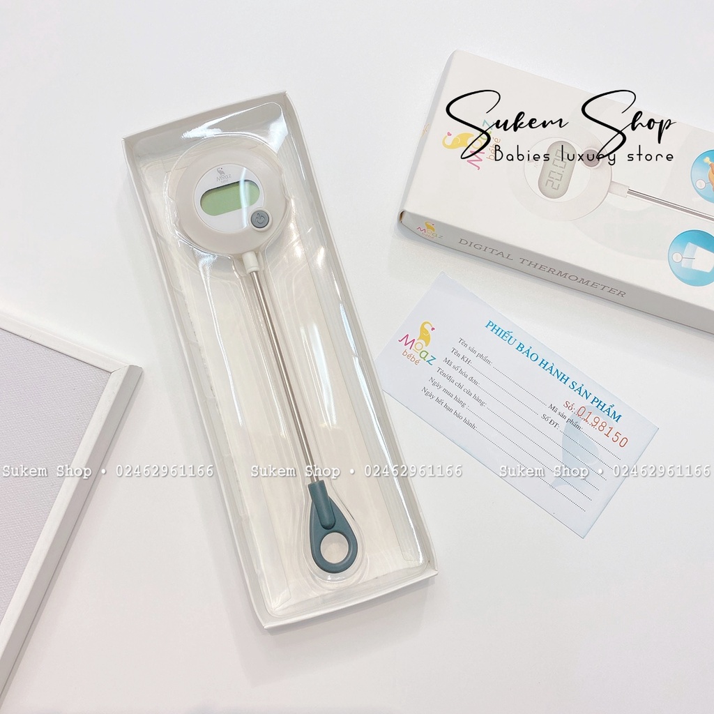 Nhiệt kế đo sữa Moazbebe MB020