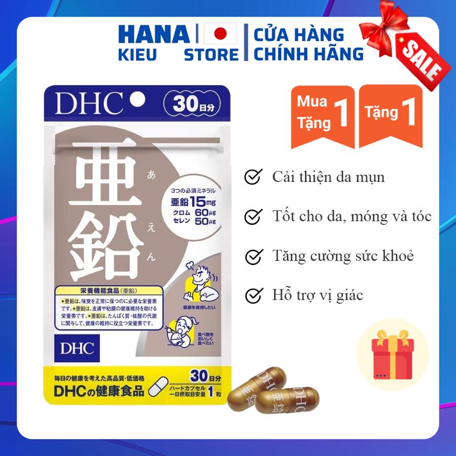 Viên uống Bổ sung Kẽm DHC Zinc 30 Ngày