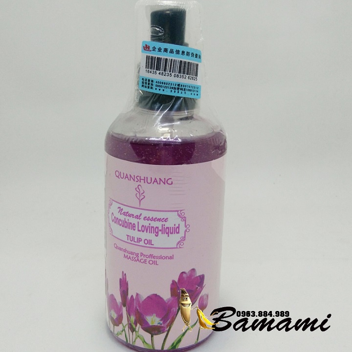 Dầu massage MSS.01 chai 220ml hương hoa thoải mái, cho anh chị em cực thoải mái, dễ chịu