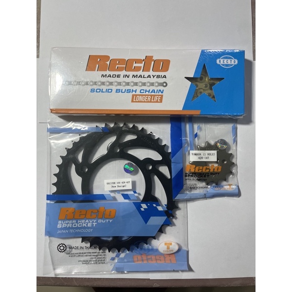 Nhông sên dĩa cho Ex150, đủ các dòng sên khác nhau