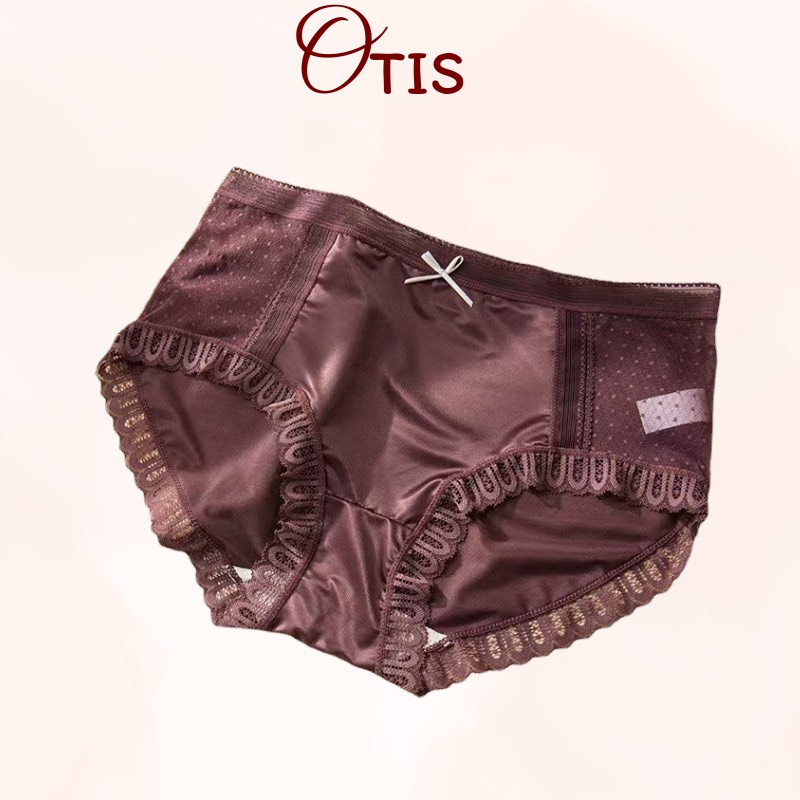 Quần Lót Cotton Phối Ren Siêu Mềm Mịn Co Dãn Thoáng Mát OTIS - 3031
