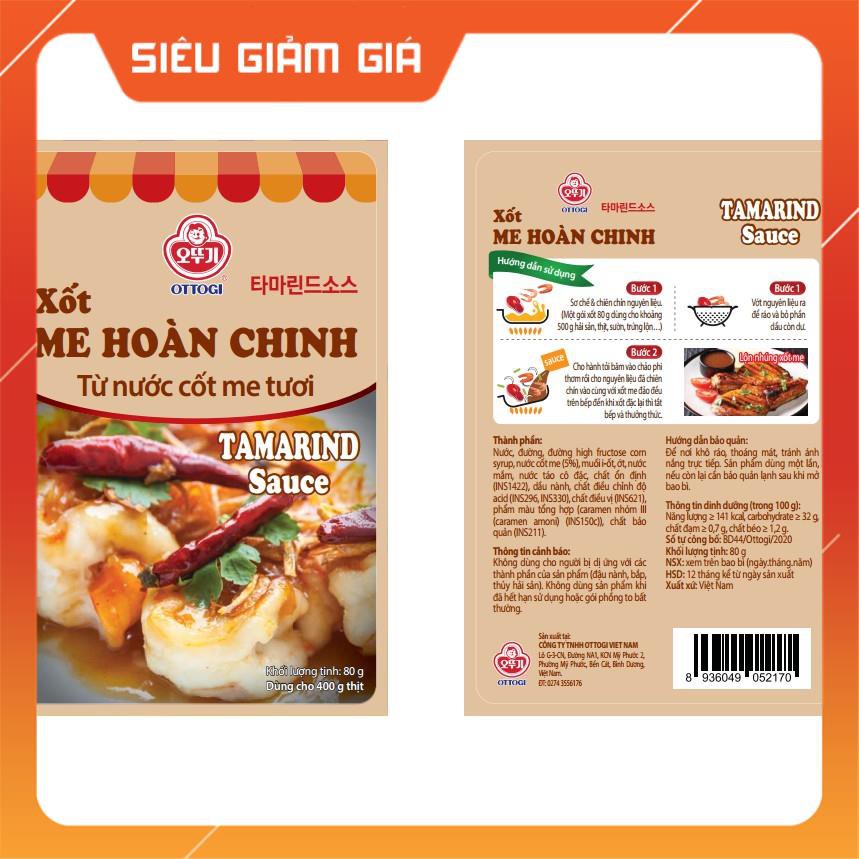 Siêu sale - Xốt me ướp từ nước cốt me tươi Ottogi 80g - HCM