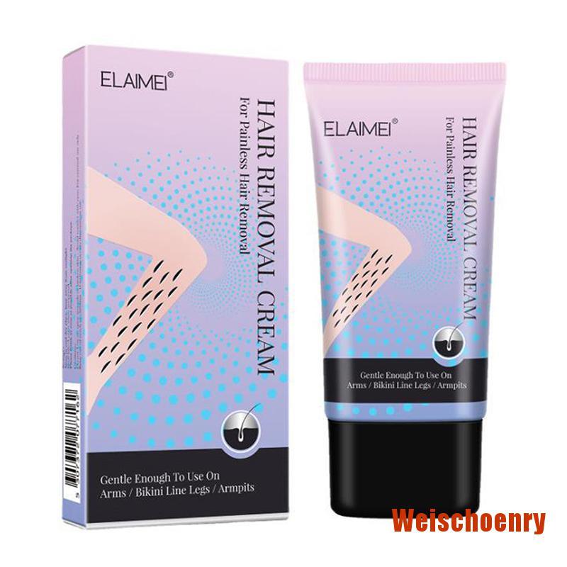 WEIRY Unisex Hair Removal Cream Painless Beards Depilatory Cream Body Facial Hand