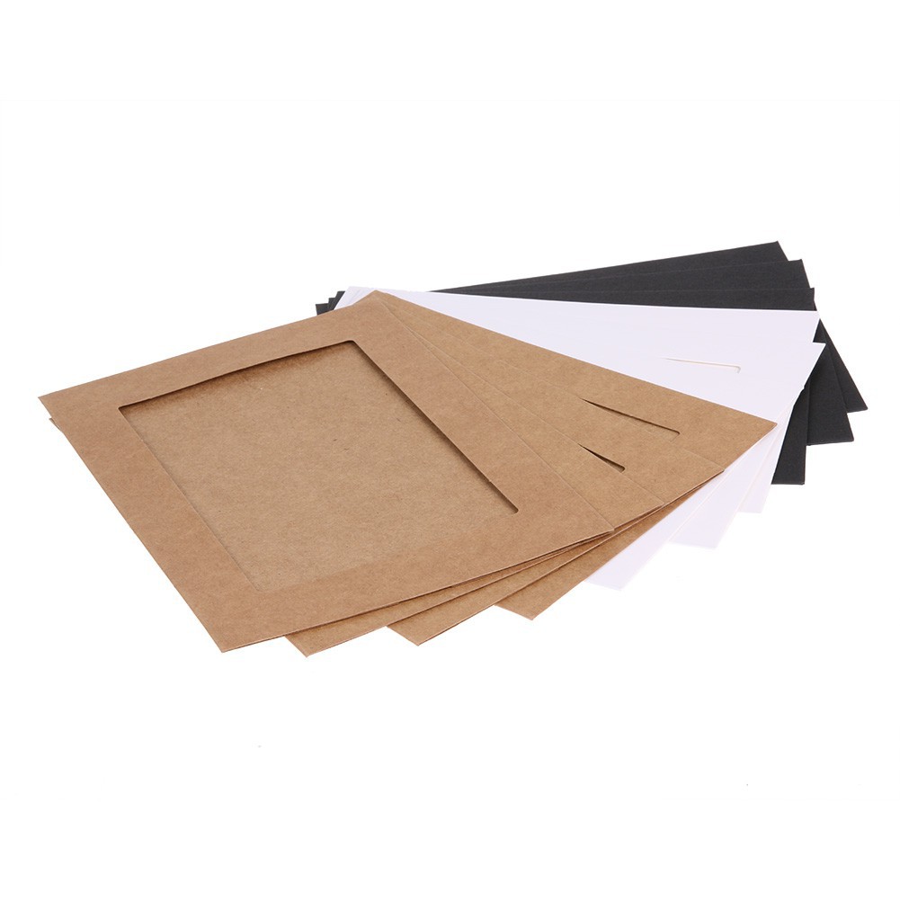 Bộ khung ảnh bằng giấy treo tường 7 inch trang trí nhà cửa | BigBuy360 - bigbuy360.vn