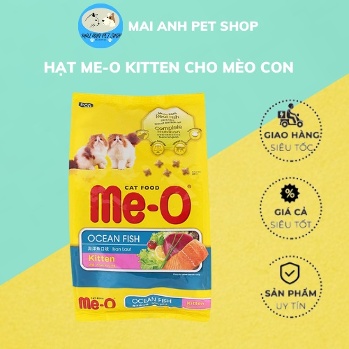 Thức ăn hạt cho mèo Me-0 dành cho mèo con, mèo lớn