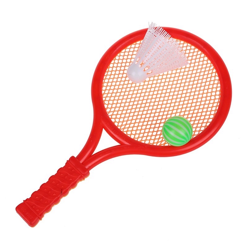 Đồ chơi Vợt Cầu lông kiêm Vợt Tennis bằng Nhựa cho Trẻ em - Giúp bé vận động và vui chơi