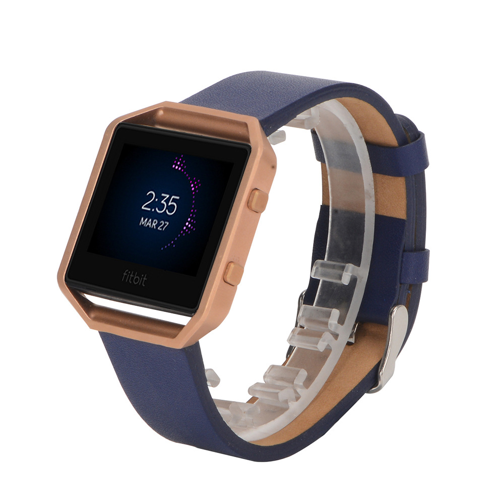 Dây Đeo Da Thật Thay Thế Cho Đồng Hồ Thông Minh Fitbit Blaze