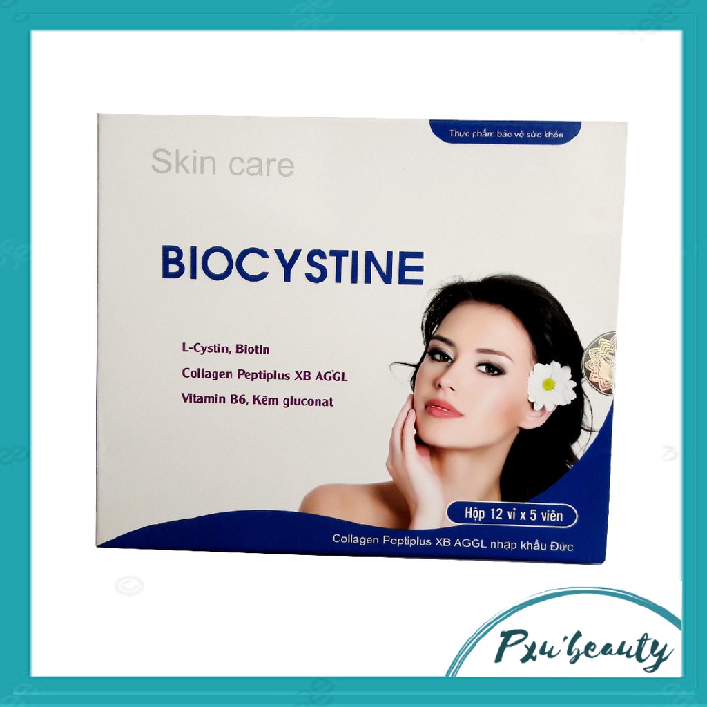 BIOCYSTINE HỖ TRỢ GIẢM MỤN ĐẸP DA TÓC