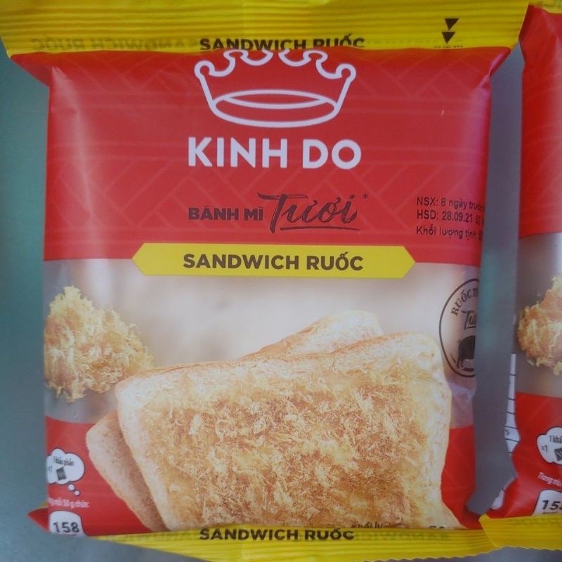 COMBO 10 CÁI BÁNH MÌ TƯƠI SANDWICH RUỐC KINH ĐÔ HSD:7-9 NGÀY