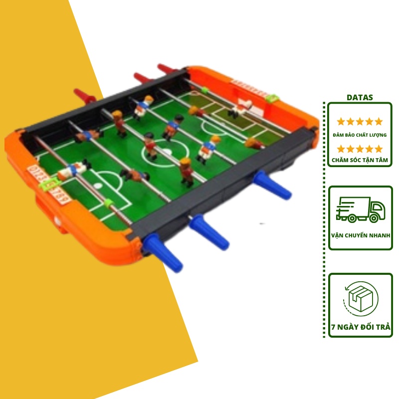 Bàn bi lắc mini 6 tay cầm bóng đá bằng gỗ cho bé và người lớn cao cấp giá rẻ