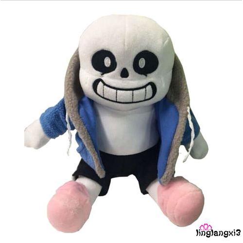 Búp bê bằng bông hình nhân vật Sans trong game Undertale phong cách Nhật Bản