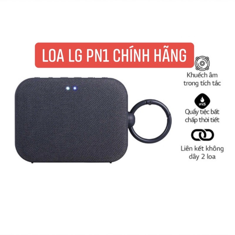 Loa Bluetooth di động LG XBOOM Go PN1 - Hàng chính hãng