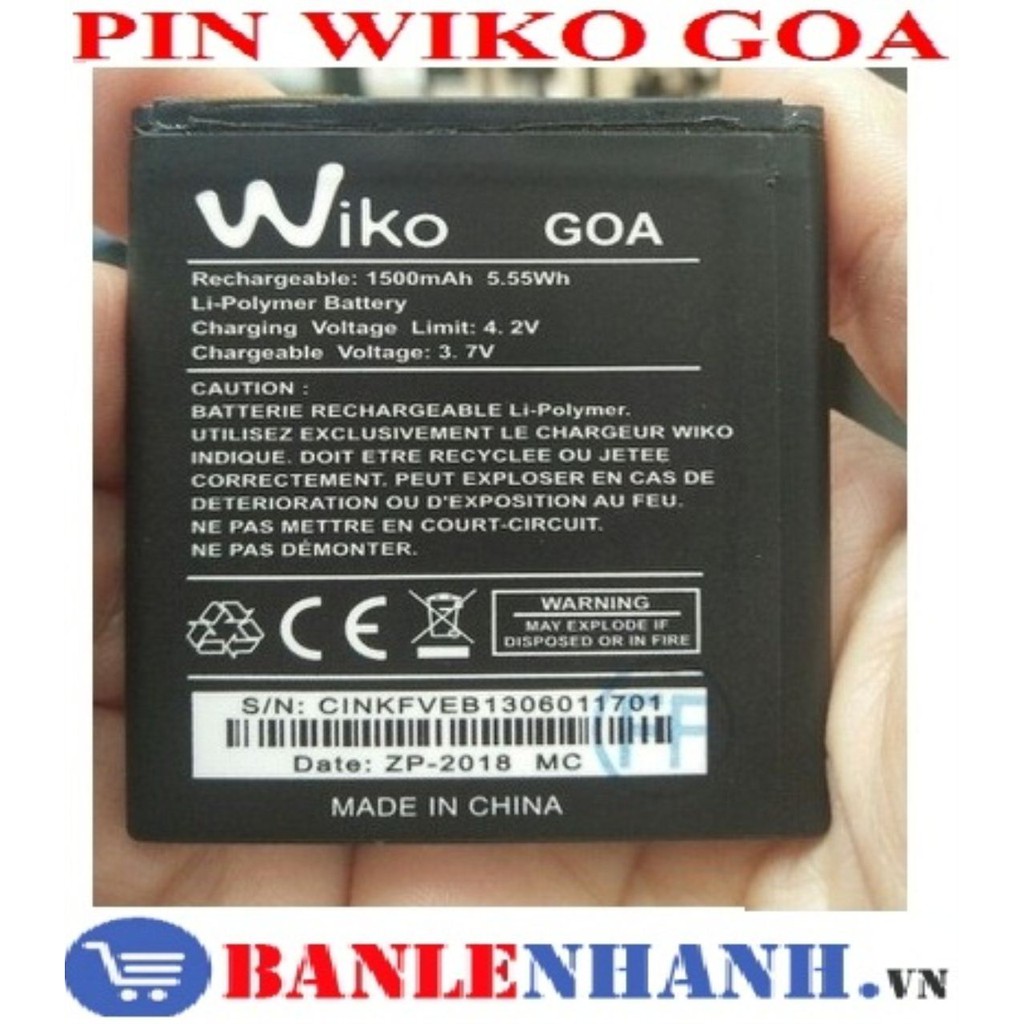 PIN WIKO GOA SUNSET [PIN NEW 100%, ZIN ]