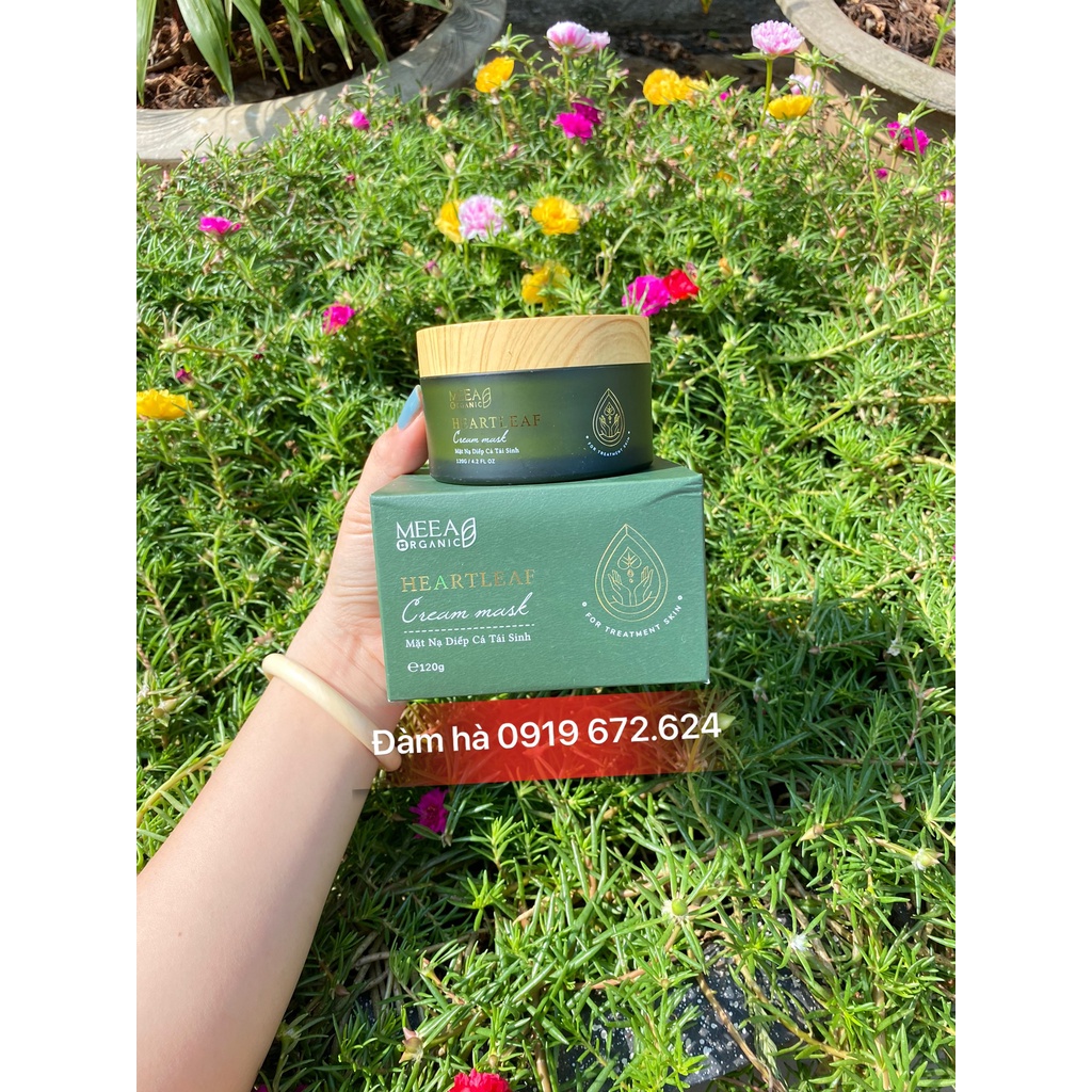 Mask mặt nạ Diếp Cá Tái Sinh - mặt nạ nhiếp cá Meea Orrganic