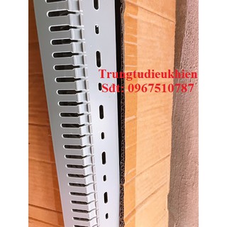 Máng nhựa lắp tủ điện 45x45 mm (1,7m/1Thanh)- Màu ghi