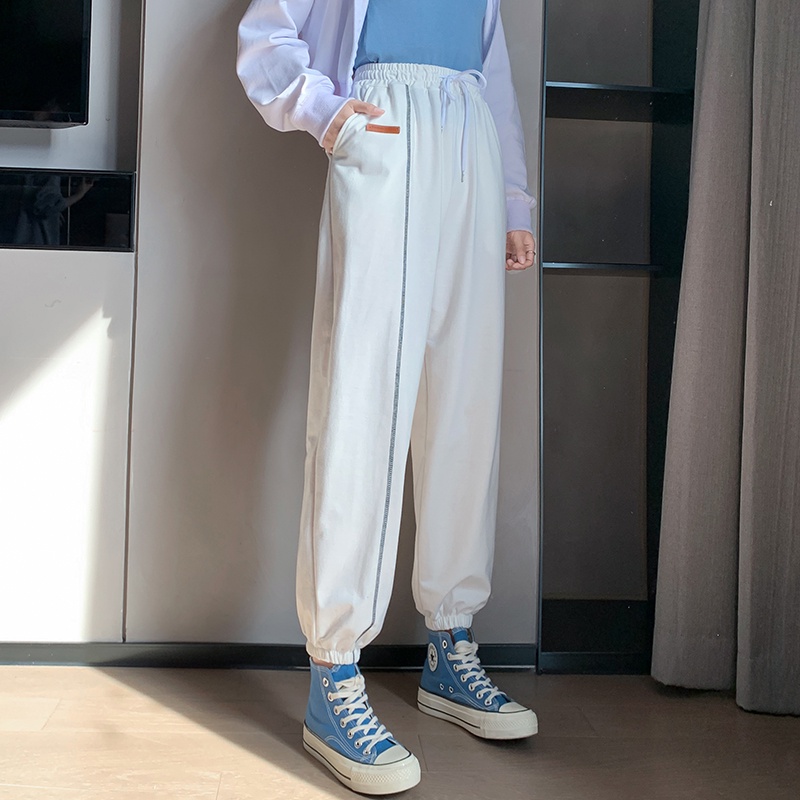 NRVP Quần Thể Thao Ống Rộng Phong Cách Thời Trang Hàn Quốc Dành Cho Nam Và Nữ