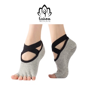 Tất hở ngón Yoga, vớ yoga , vớ hở ngón , tất chống trượt - Taison