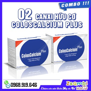 02 Canxi Hữu Cơ Coloscalcium Plus – chứa vitamin D3 và MK7