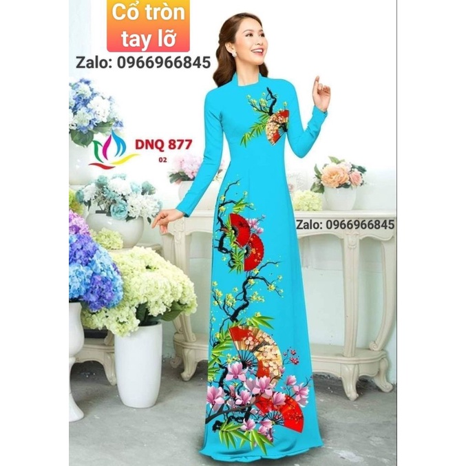Các mẫu áo dài họa tiết sang trọng, quý phái - Áo Dài Đan Linh