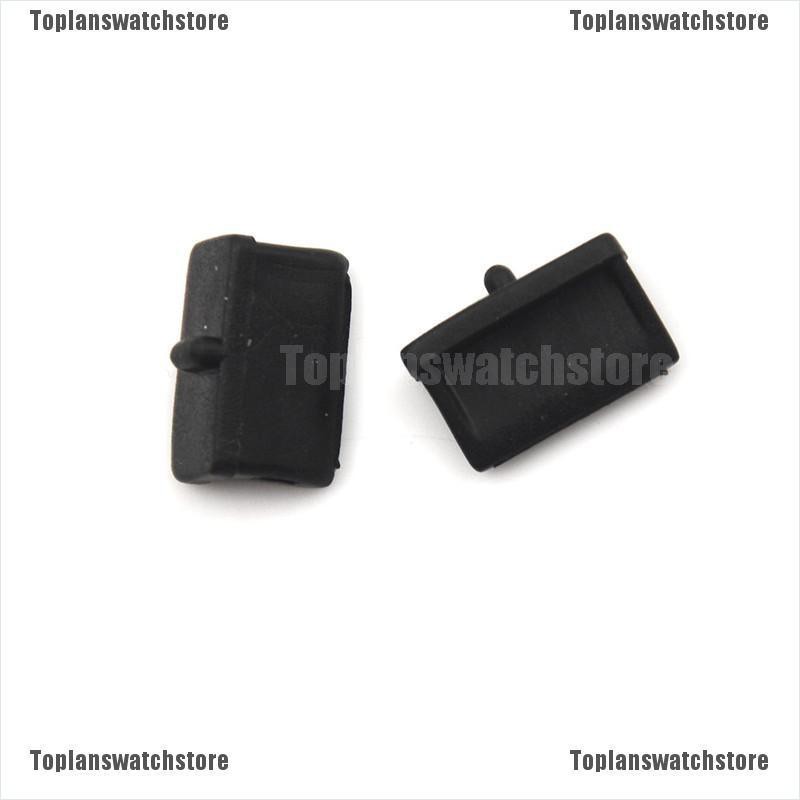 Set 20 Nắp Nhựa Mềm Đậy Ổ Cắm USB Chống Bụi Cho Nữ