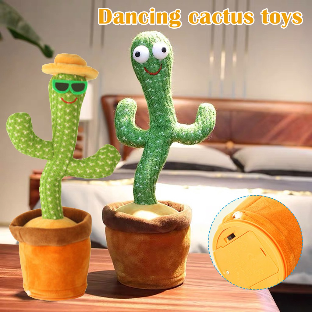 Đồ chơi xương rồng nhảy múa uốn lượn Dancing Cactus phát ra âm thanh vui nhộn biết nhại Sẵn sàng cổ phiếu Xương rồng xương rồng nhảy múa  chạy bằng pin Đầu nhảy múa Xe trang trí Bảng điều khiển trang trí Món quà đồ chơi cho trẻ em Đồ Chơi Thú Nhồi Bông Hì