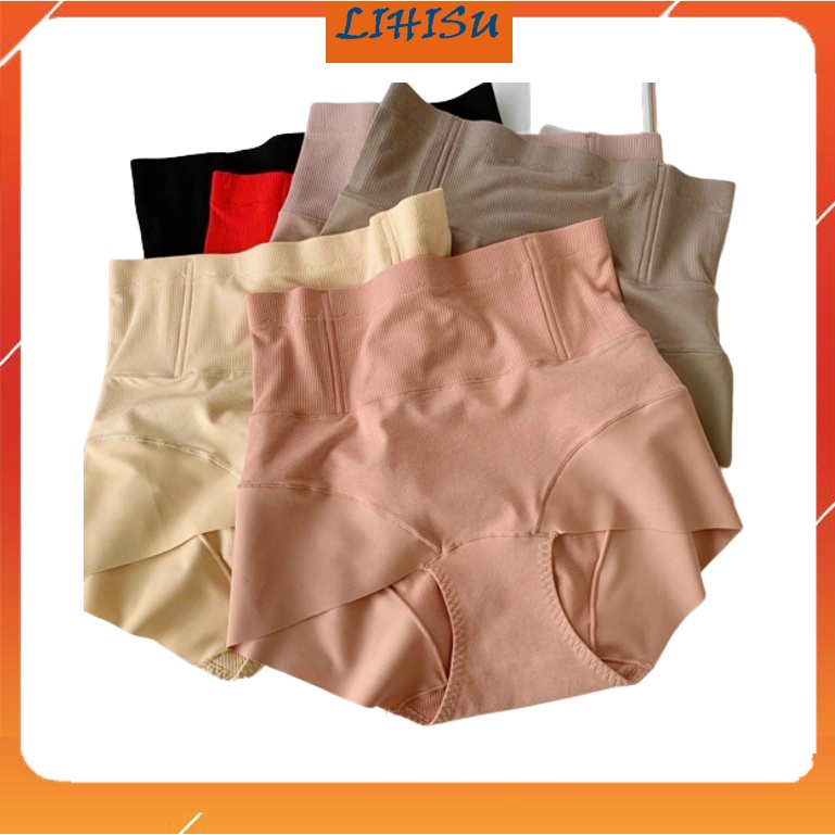 Quần chip nữ Quần lót LIHISU ôm cả mông tác dụng gen bụng nâng mông tôn vòng ba mặc thoải mái dễ chịu free size QL13