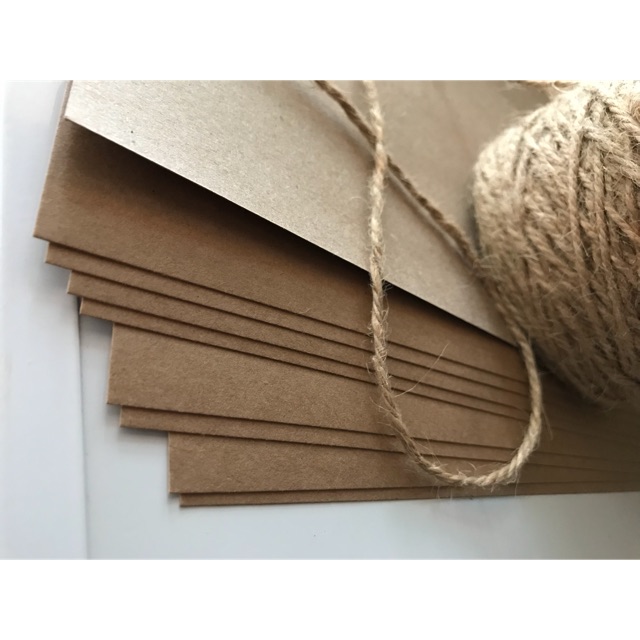 COMBO 100 tờ kraft 250 gsm A5 + 300 tờ kraft 70 gsm A4 làm sổ
