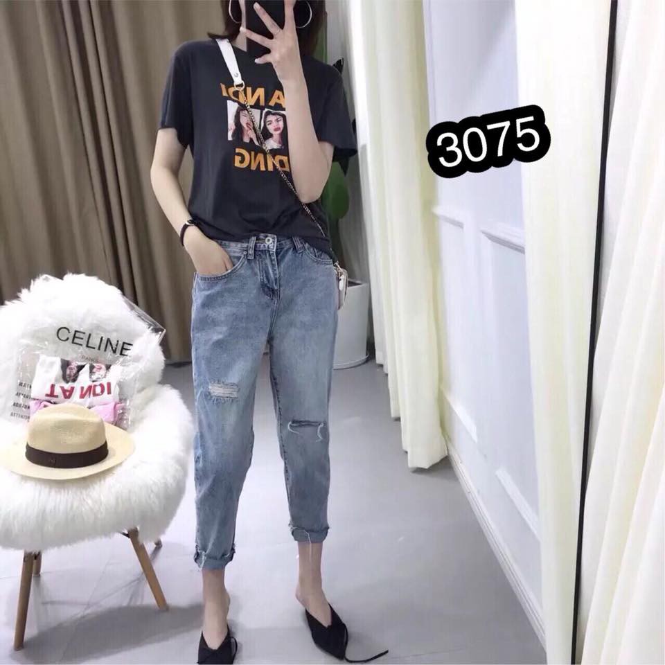 QUẦN Jeans Nữ BAGGY NỮ CỰC CHẤT 3075,THỜI TRANG 1989