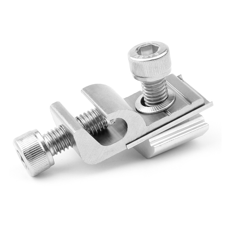 Set 10 Kẹp Tấm Pin Năng Lượng Mặt Trời Cho Hệ Thống Gắn Đất